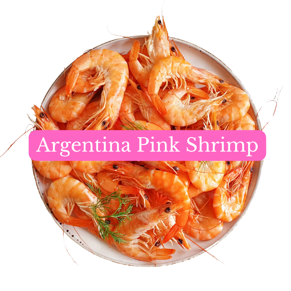 Boiled Argentina Pink Shrimp
