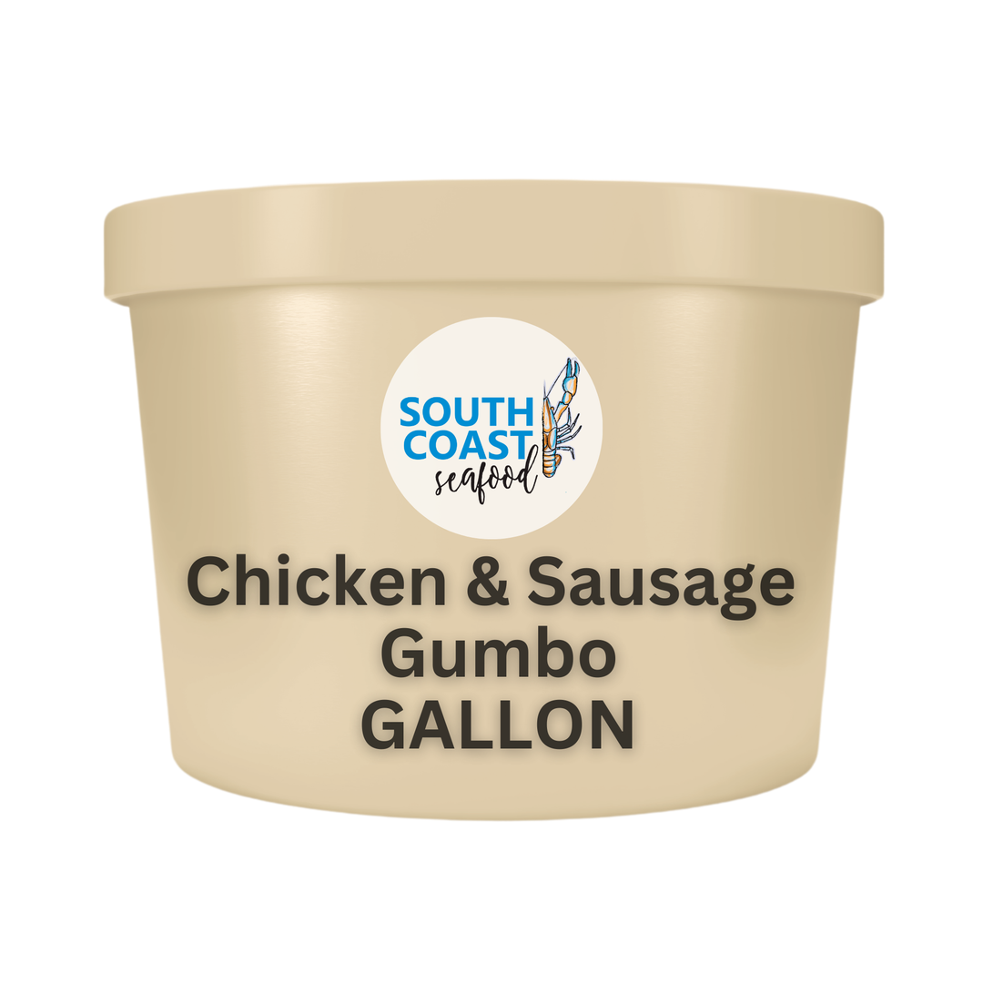 Frozen Chicken and Sausage Gumbo Gallon